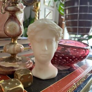 Grecian Greek Goddess Bust Candle